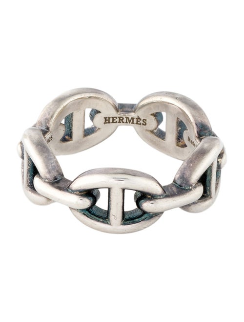 Hermès Chaîne d'Ancre Enchainee Ring, Small Model