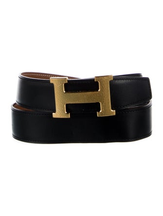 Hermès Reversible 32 mm H Martelée Belt Kit