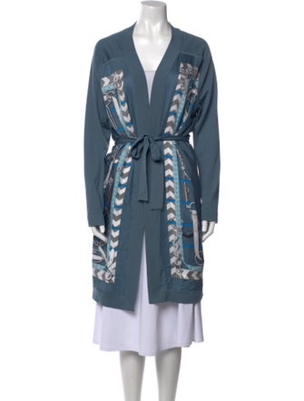 Hermès Silk Printed Sweater