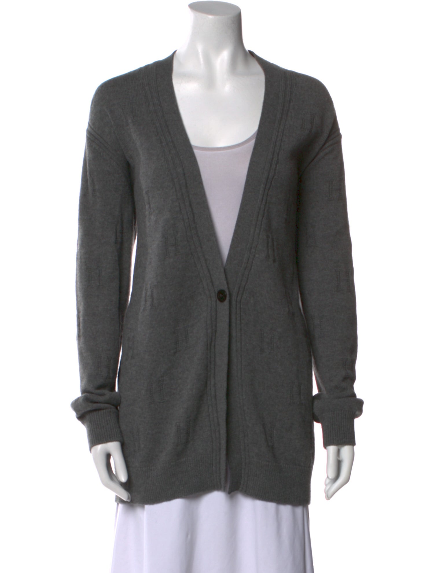 Hermès Virgin Wool V-Neck Sweater