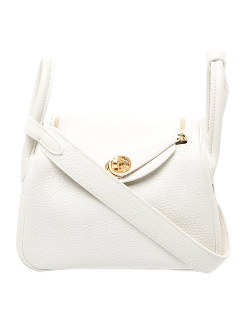 Hermès 2023 Taurillon Clemence Mini Lindy 20