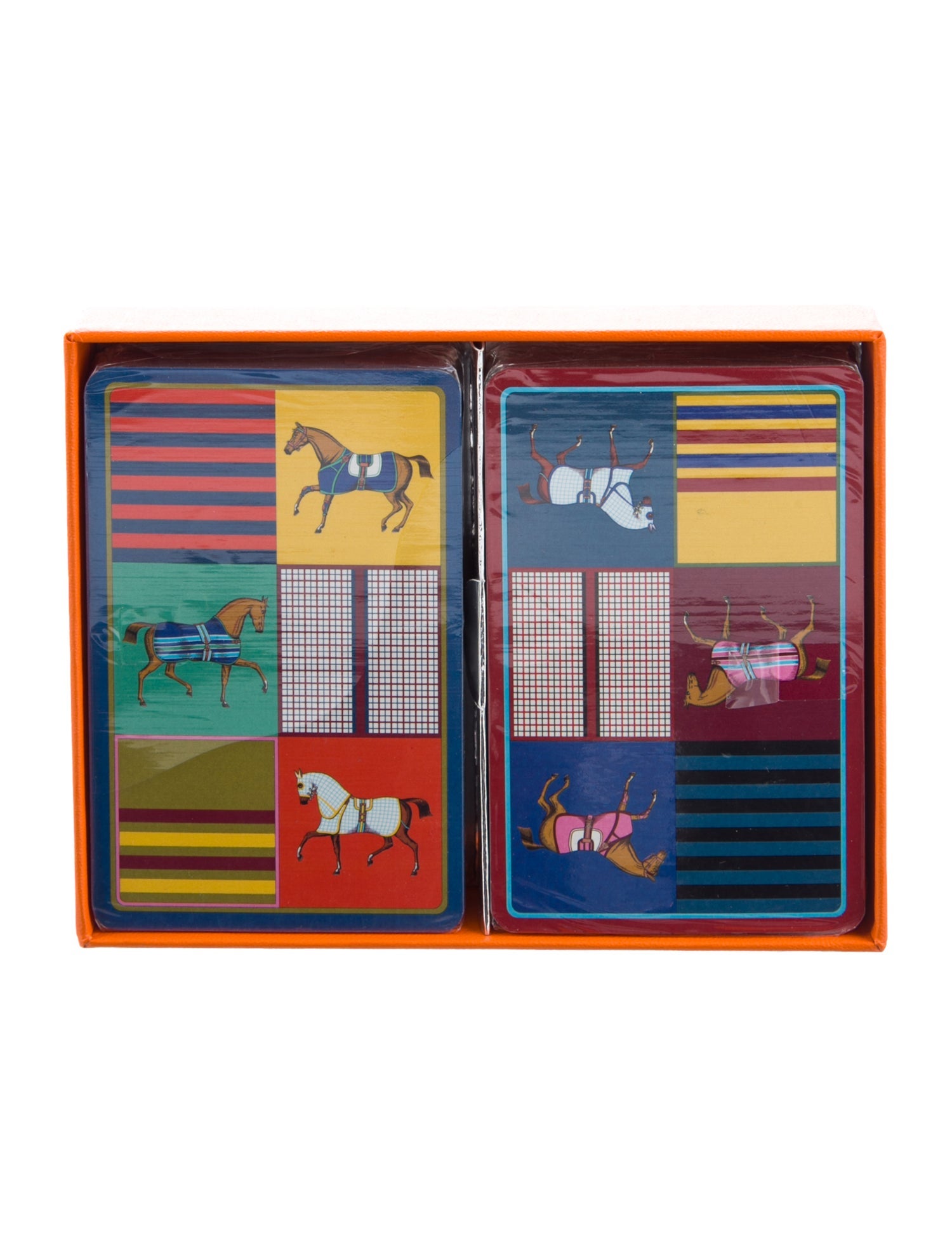 Hermès Les 4 Mondes Bridge Cards