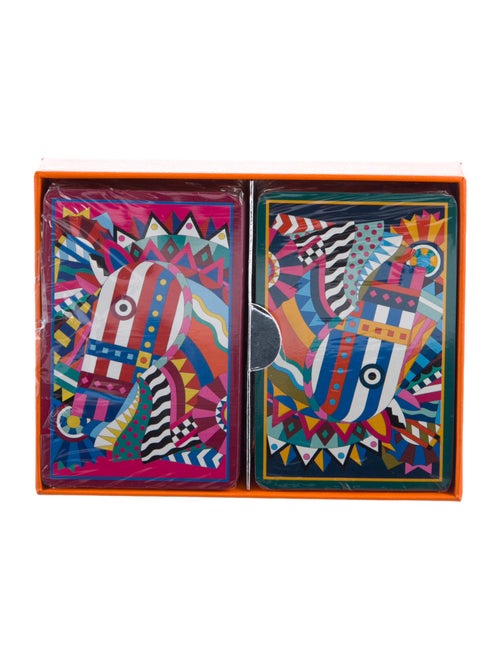 Hermès Cheval de Fete Bridge Playing Card Set