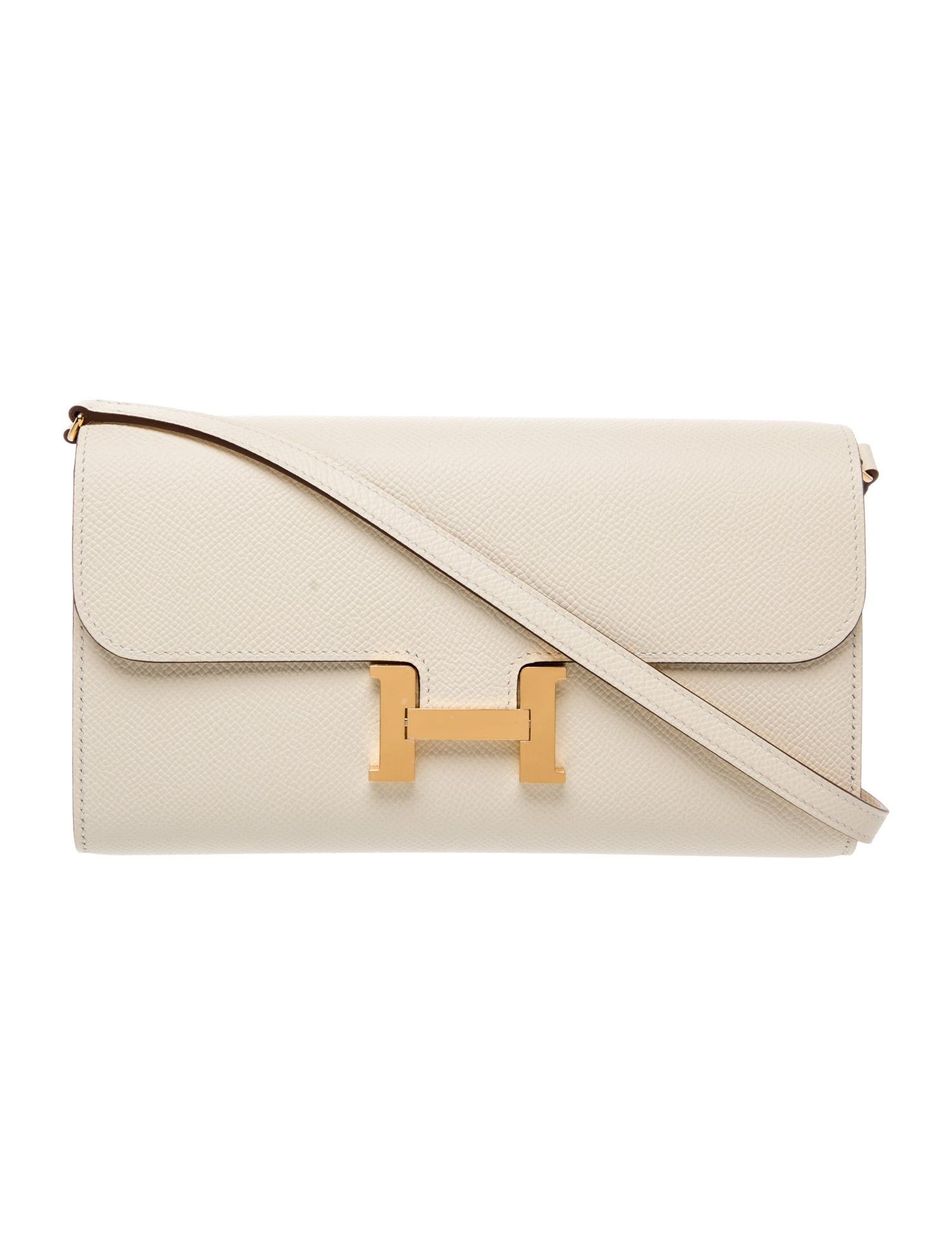 Hermès 2025 Epsom Constance To Go Wallet w/ Strap