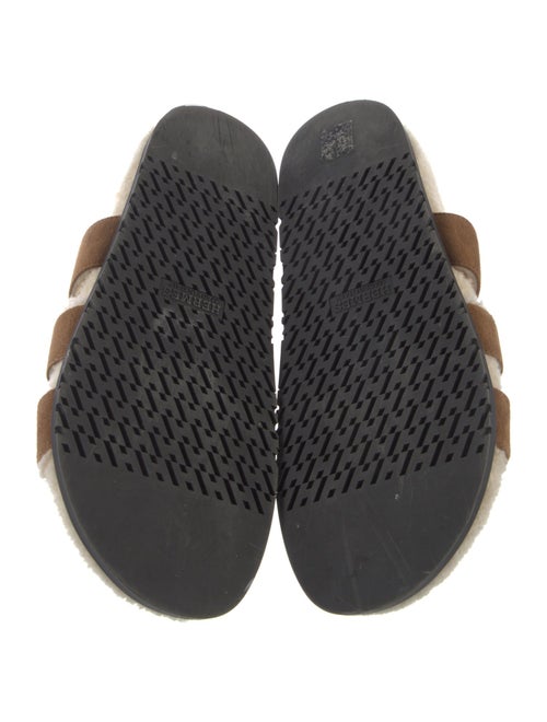 Hermès Chypre Suede Slides