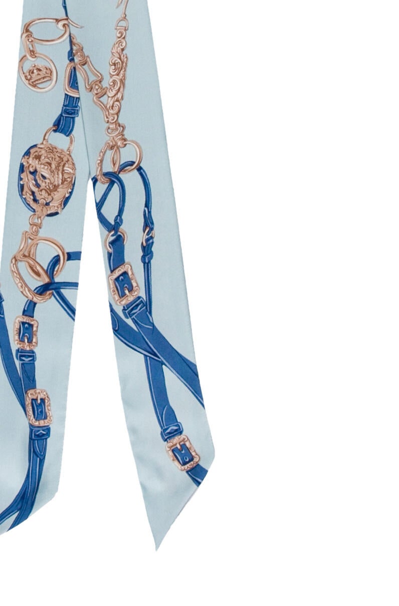 Hermès Brides de Gala Silk Twilly Scarf