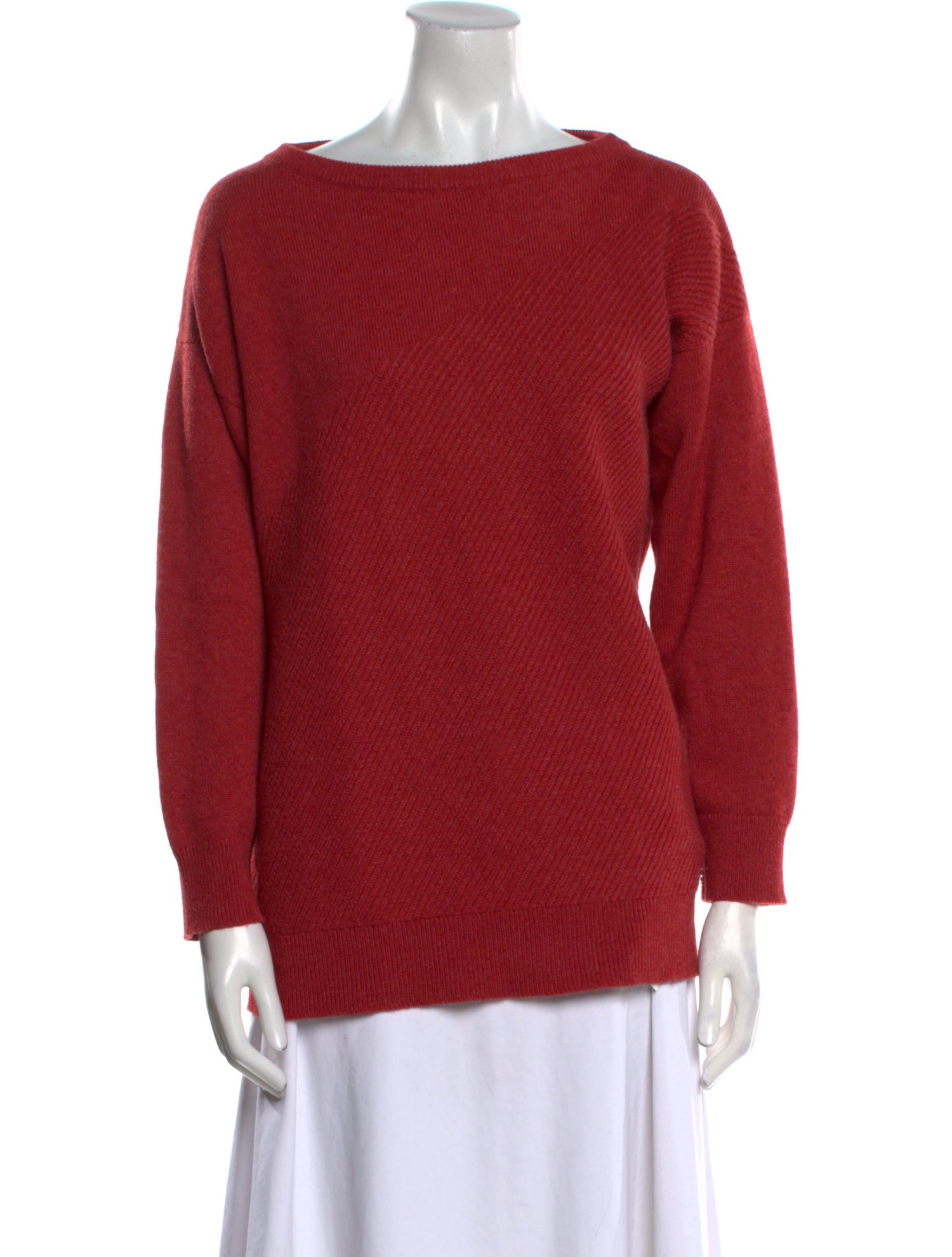 Hermès Cashmere Bateau Neckline Sweater