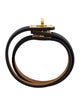 Hermès Leather Mini Kelly Double Tour Wrap Bracelet