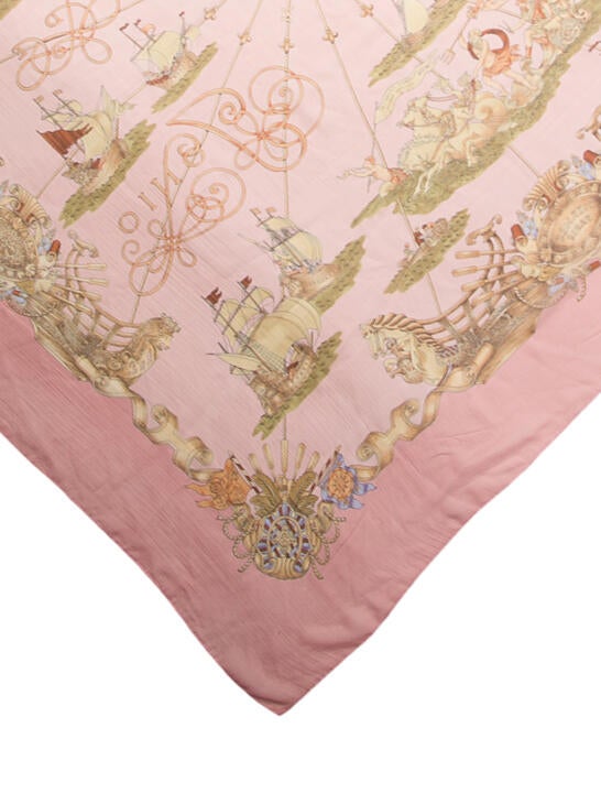 Hermès Voiles De Lumiere Silk Scarf