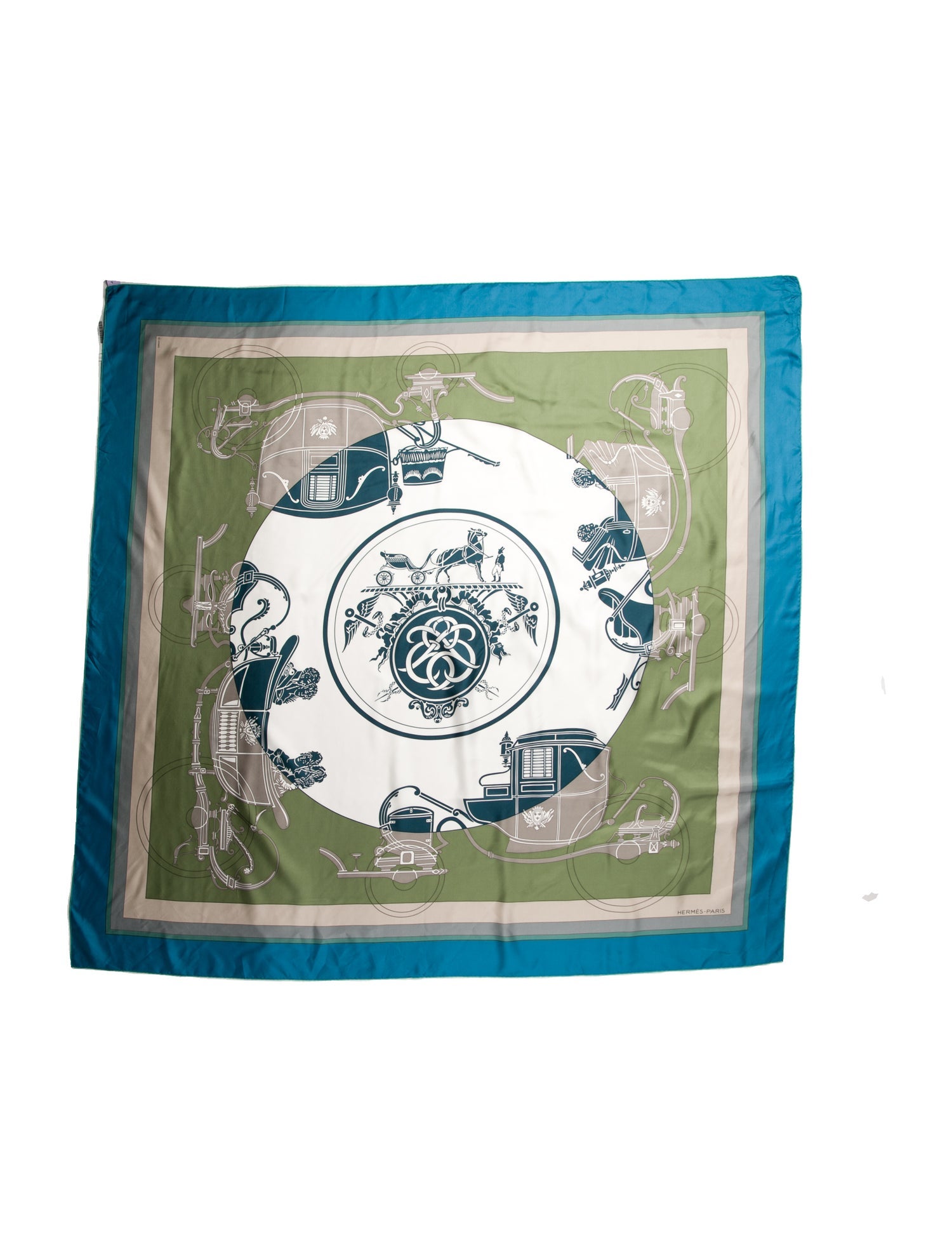 Hermès Ex Libris Scarf