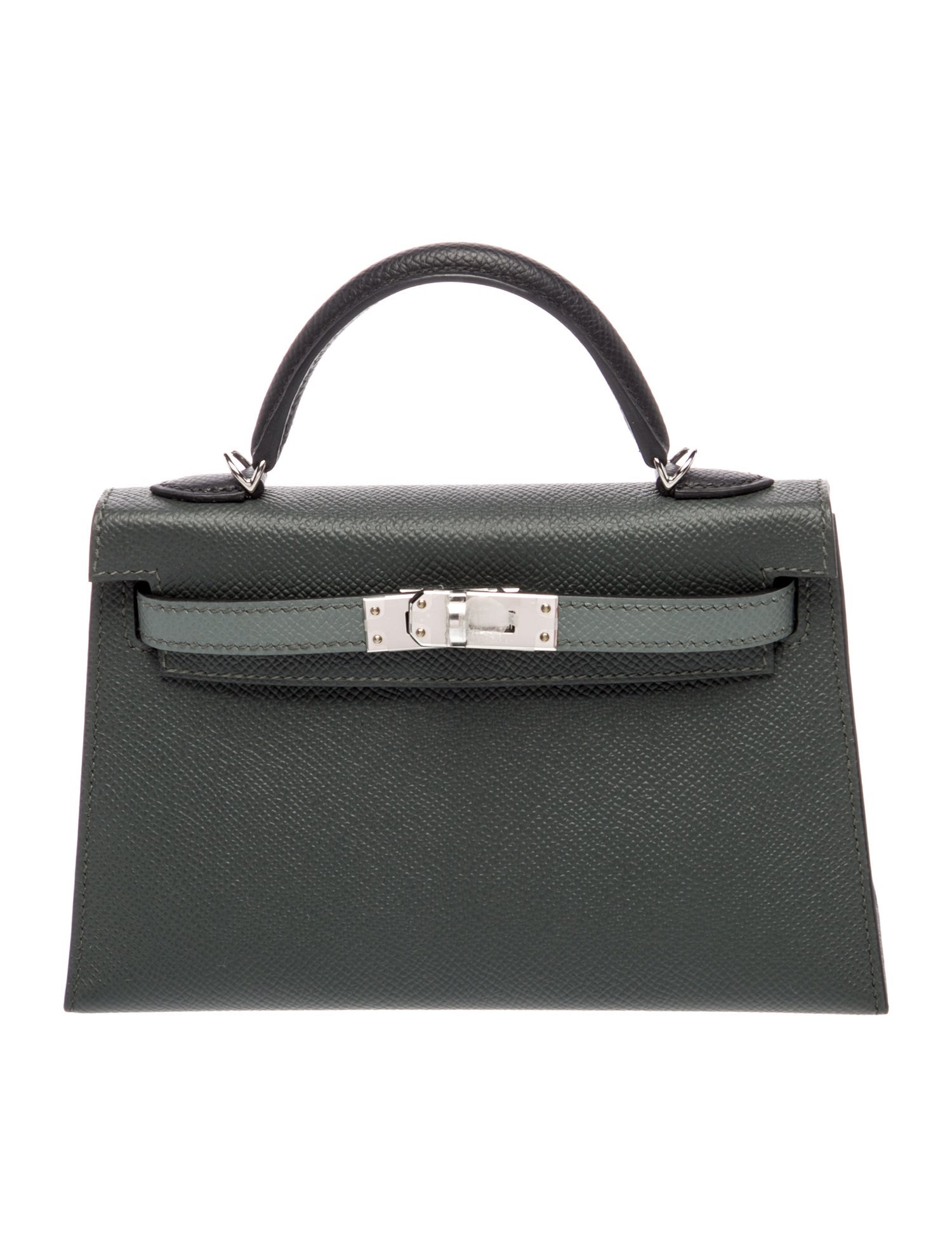 Hermès 2025 Epsom Tricolor Mini Kelly II Sellier 20