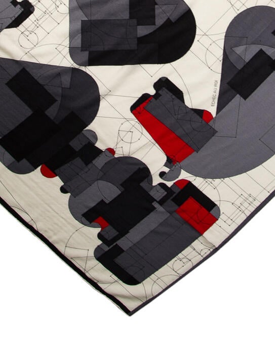 Hermès Echec au Roi Cashmere Scarf