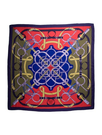 Hermès Eperon D'Or Cashmere Shawl