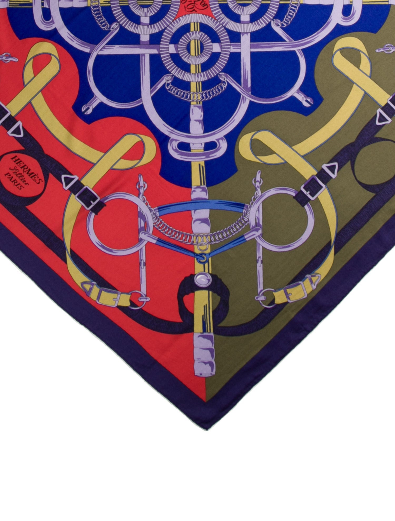 Hermès Eperon D'Or Cashmere Shawl