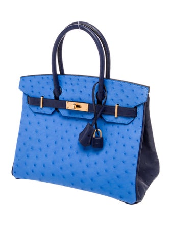 Hermès 2023 Special Order Ostrich Birkin 30