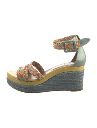 Hermès Ines Patent Leather Espadrilles