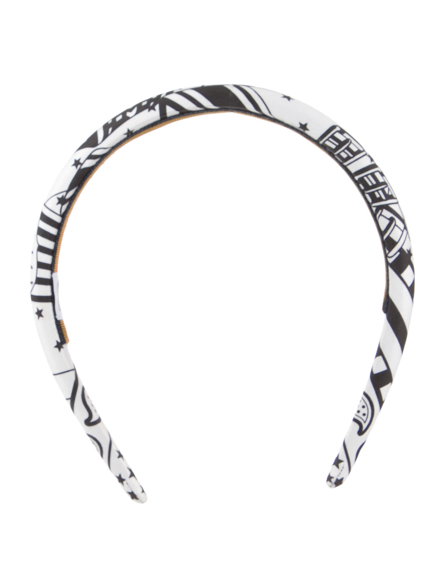 Hermès 'Sangles en Zigzag' Elsa Headband