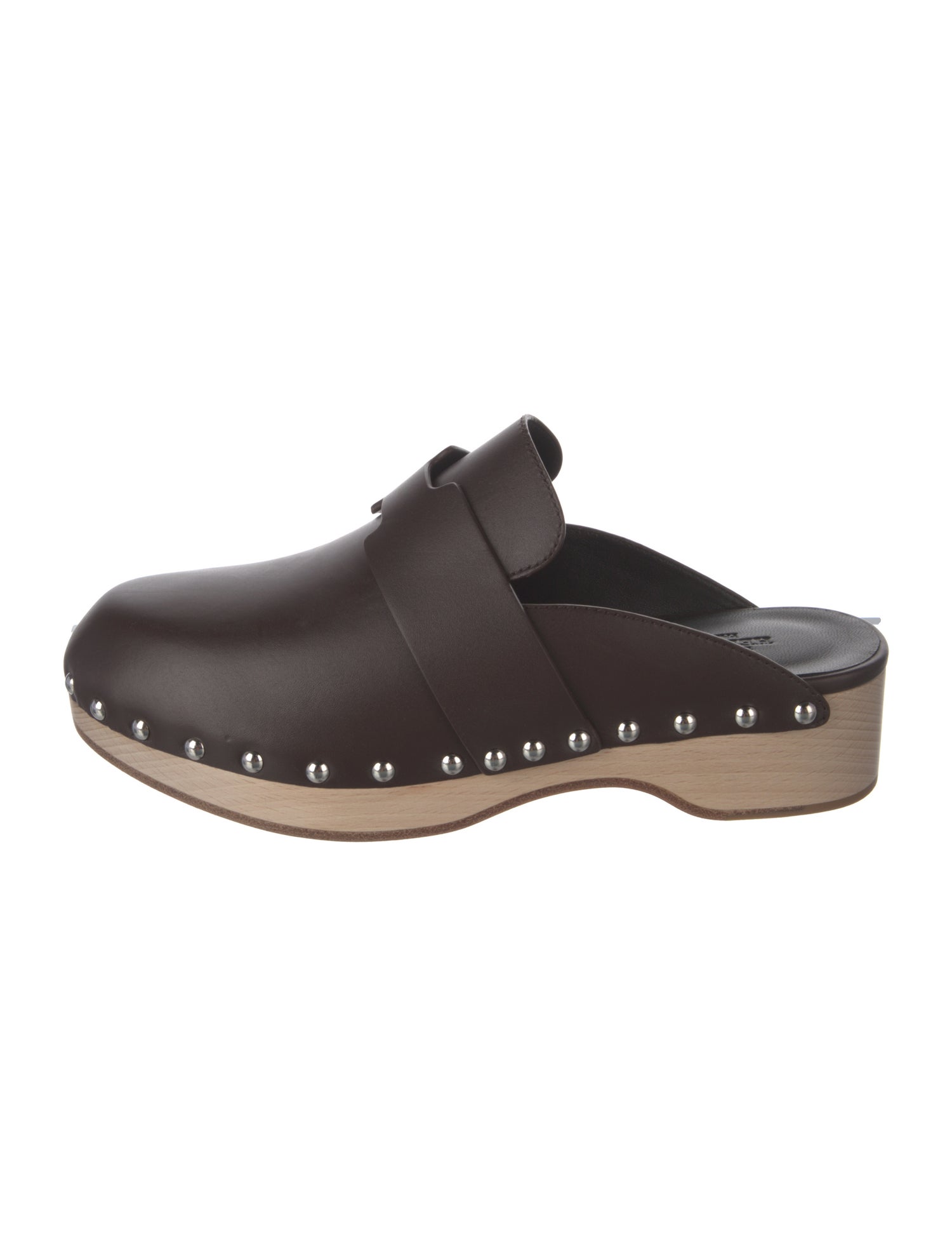 Hermès Calya H Logo Mules