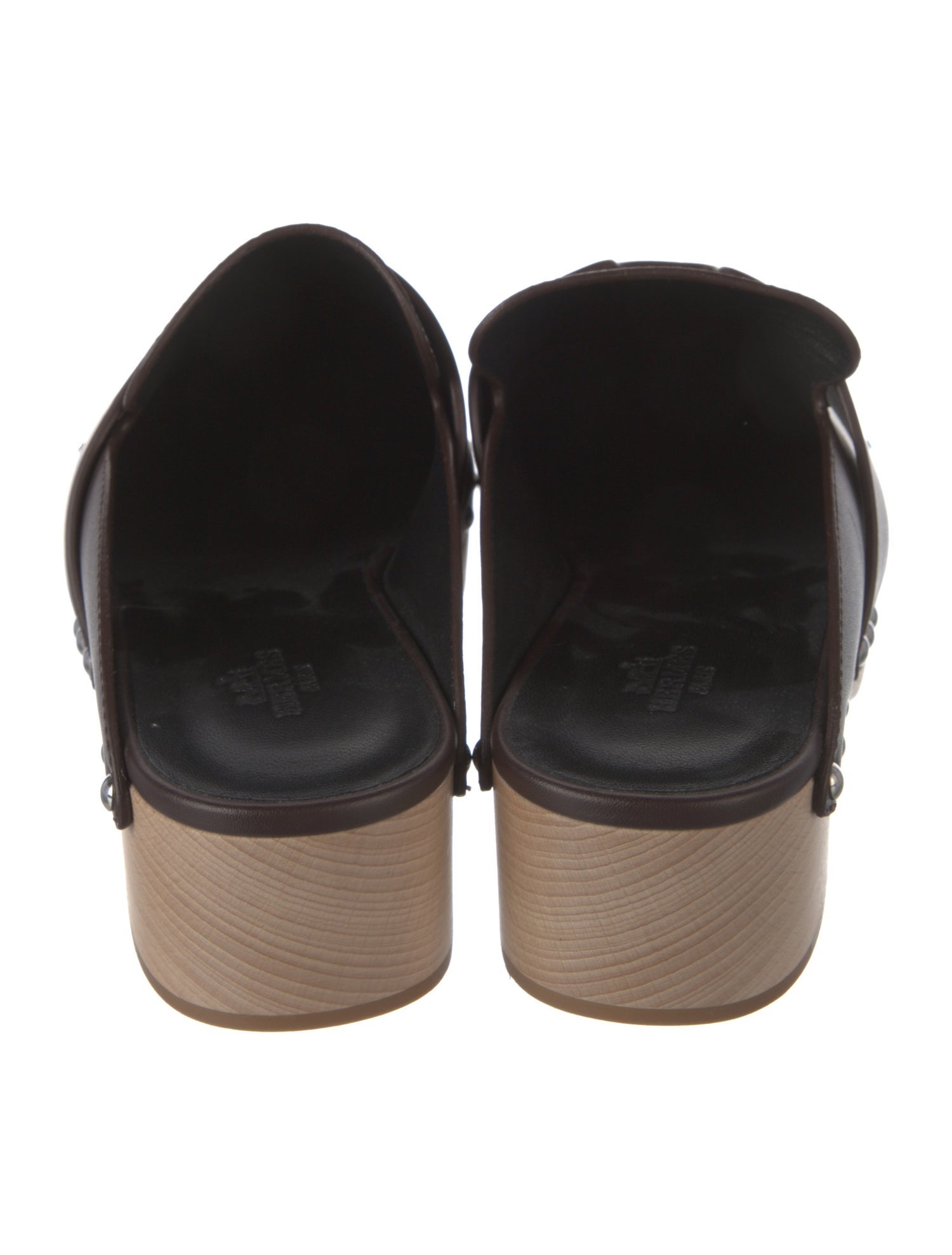 Hermès Calya H Logo Mules