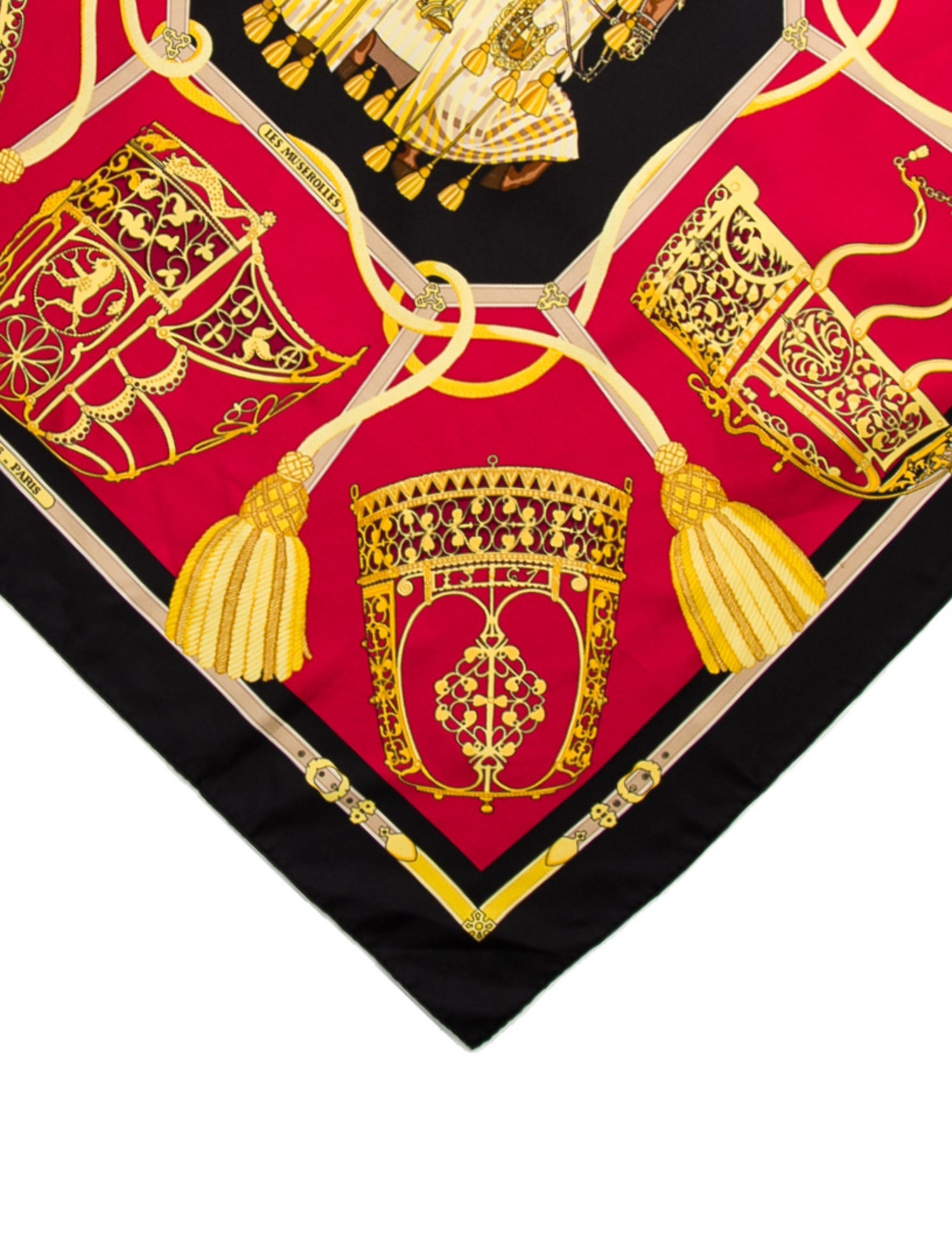 Hermès Les Muserolles Silk Scarf