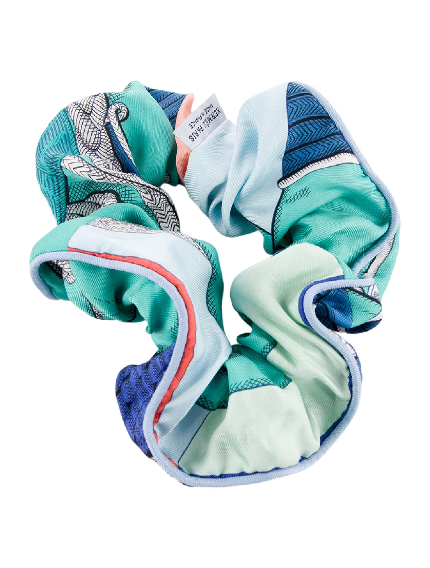 Hermès Silk Claudia Scrunchie