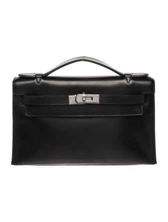 Hermès Box Millennium Moonlight Kelly Pochette