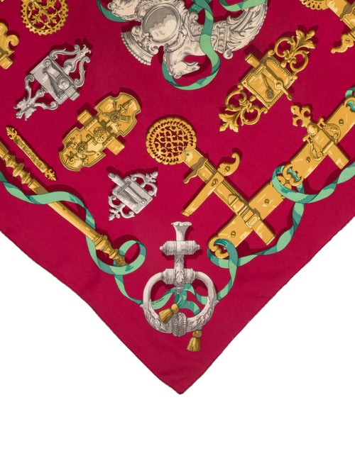 Hermès Ferronnerie Silk Scarf