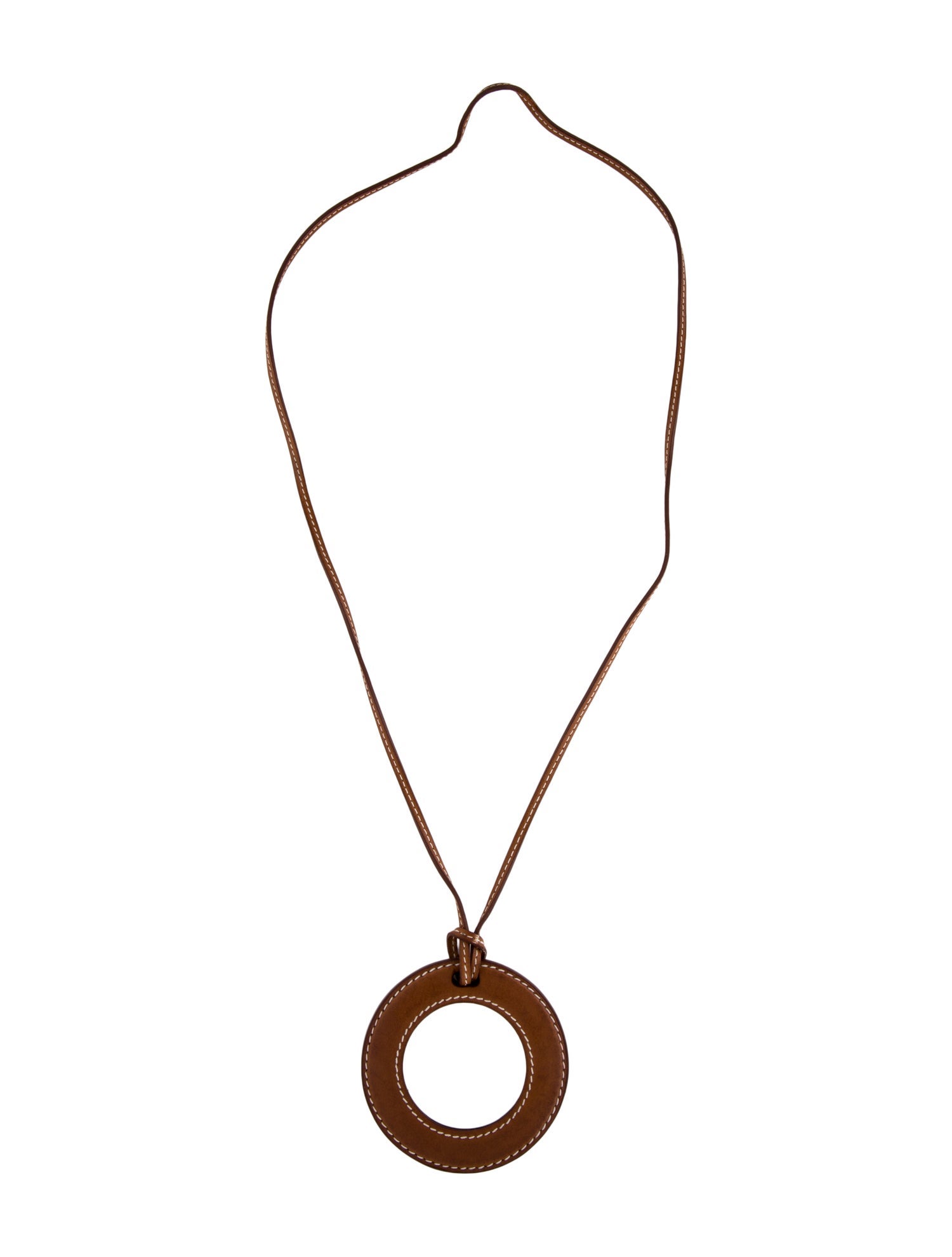 Hermès In the Pocket Magnifying Glass Pendant Necklace