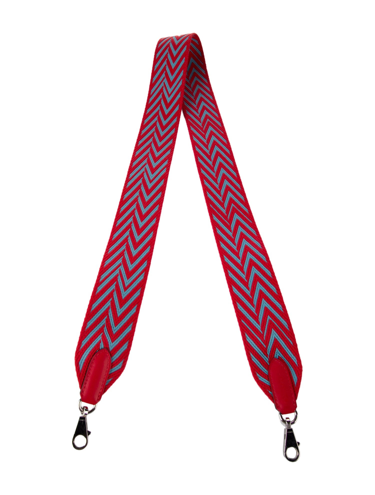 Hermès Toile 50mm Sangle ZigZag Bag Strap