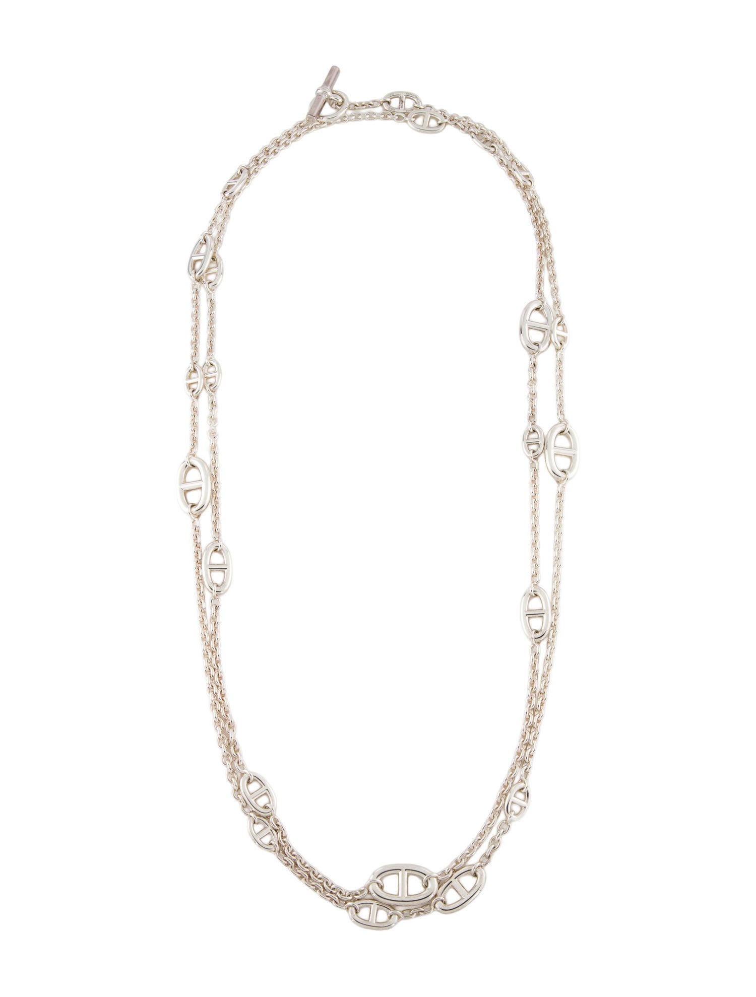 Hermès Farandole Long Necklace, 160
