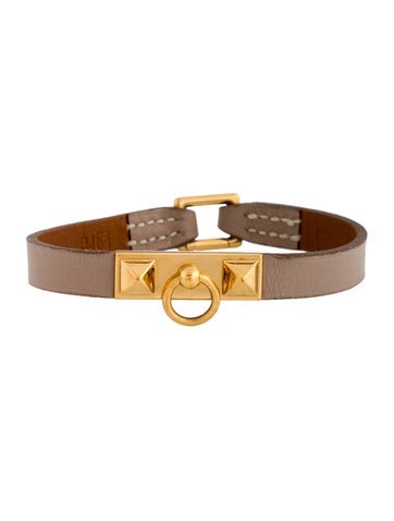 Hermès Wrap Leather Rivale Mini Bracelet