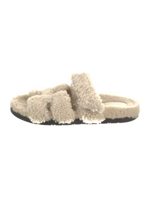 Hermès Chypre Shearling Slides