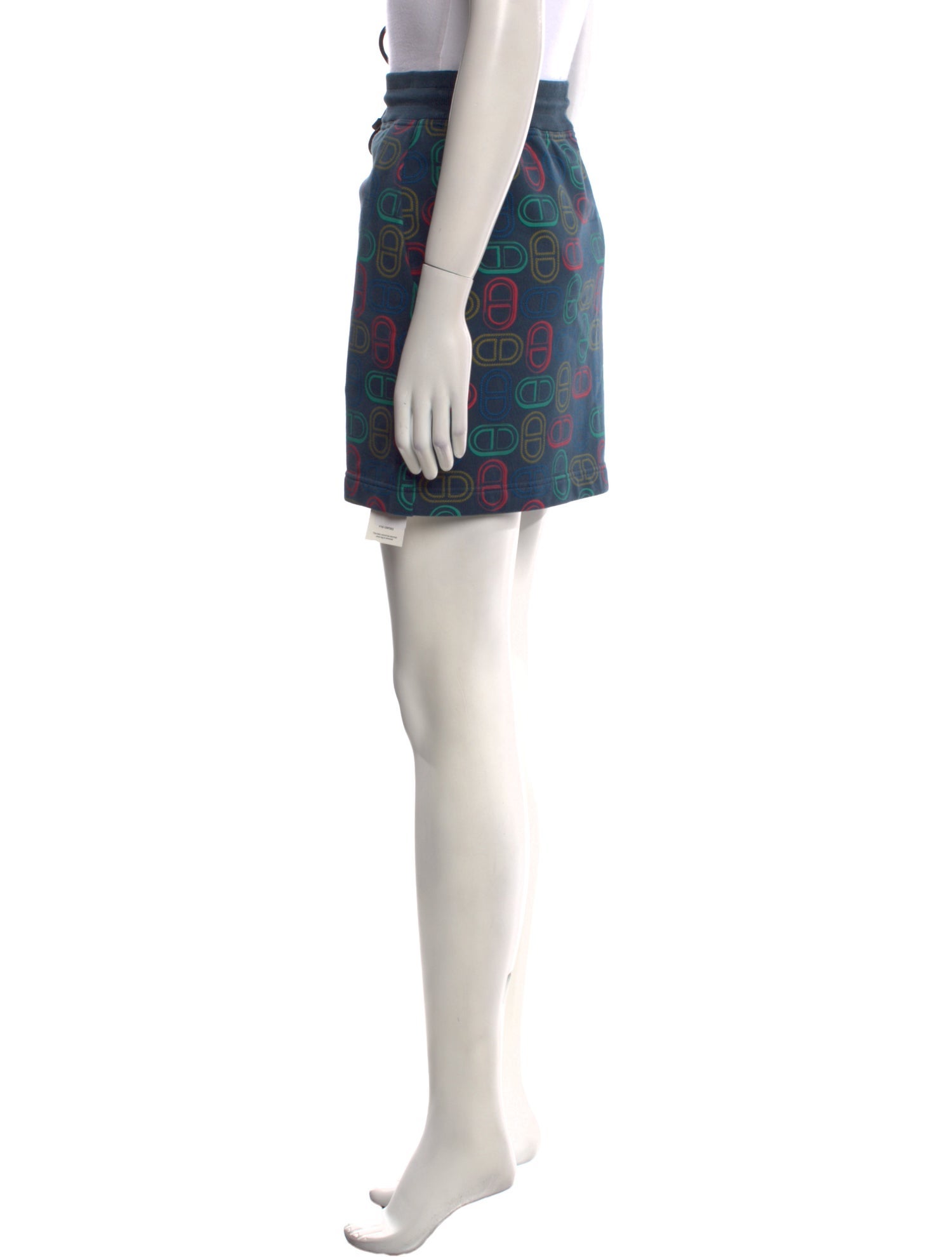 Hermès Printed Mini Skirt