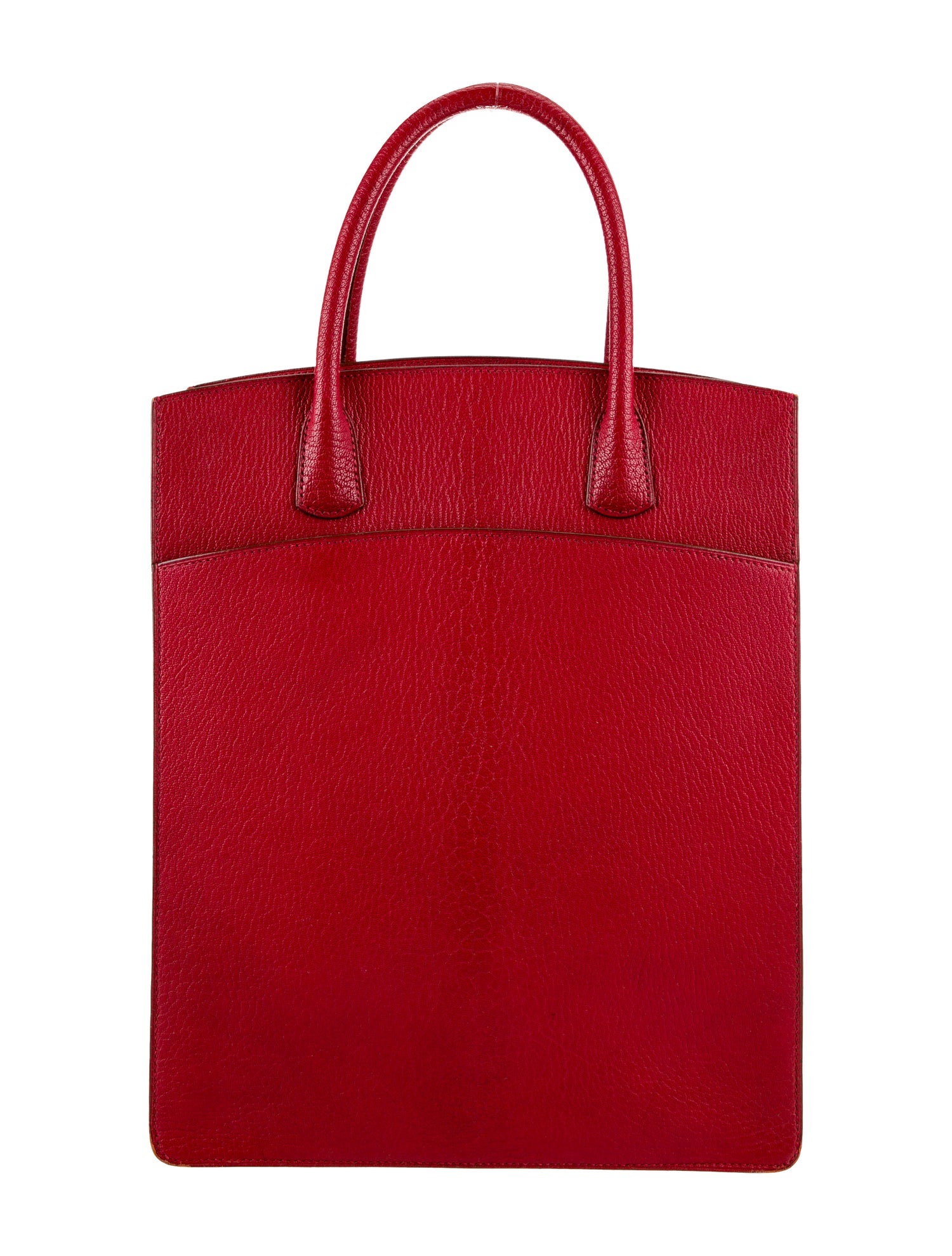 Hermès Chevre de Coromandel White Bus Up