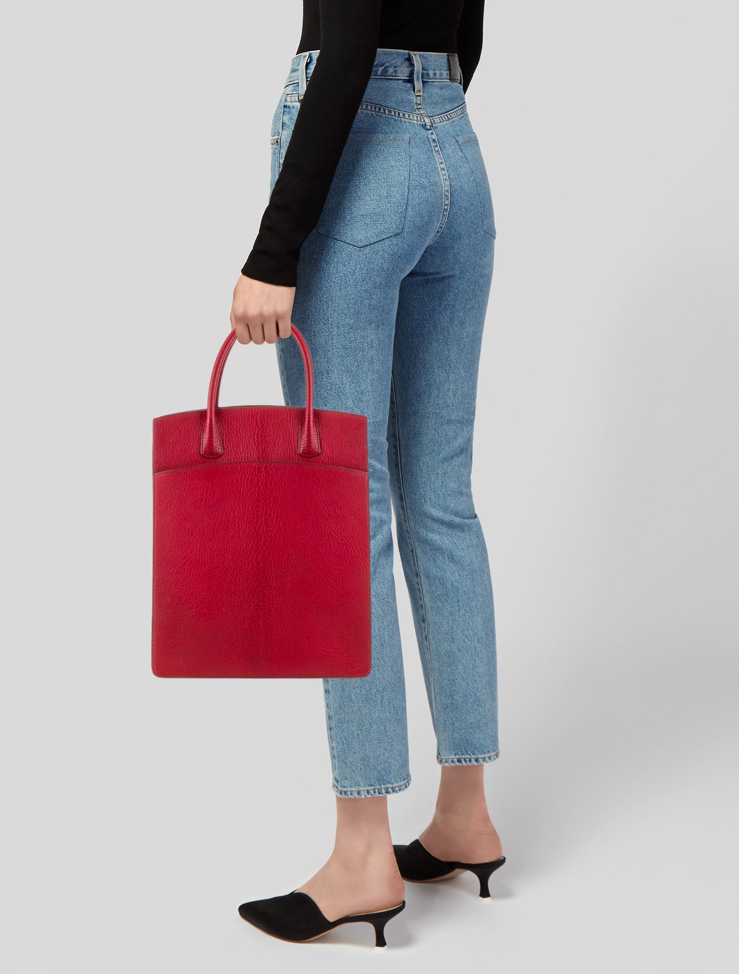 Hermès Chevre de Coromandel White Bus Up