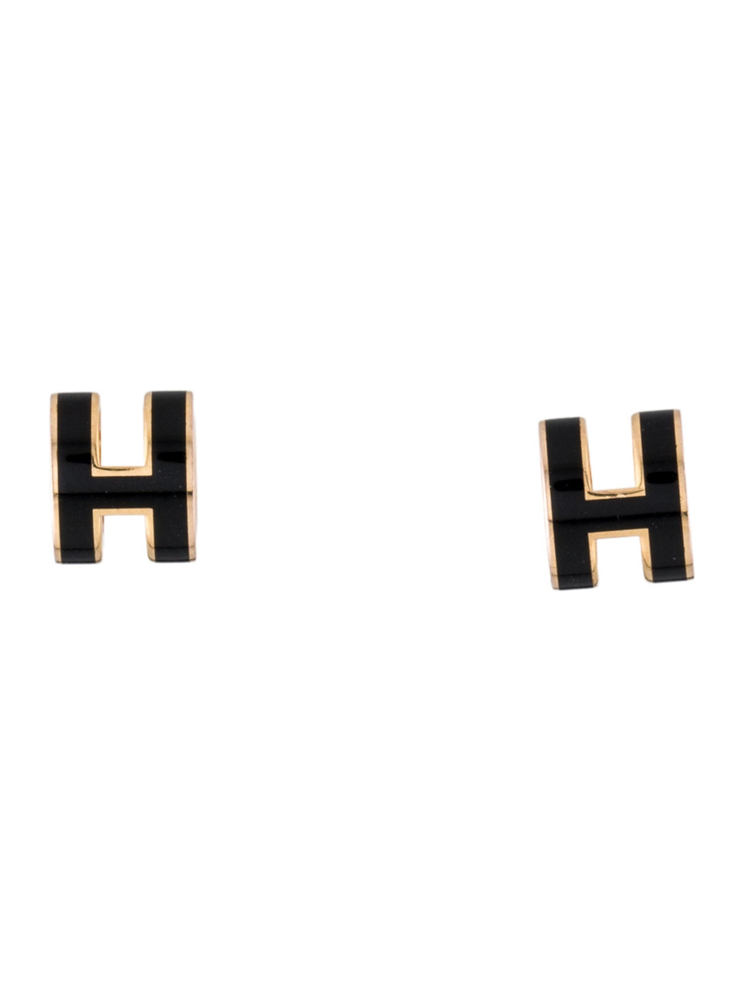 Hermès Mini Pop H Stud Earrings