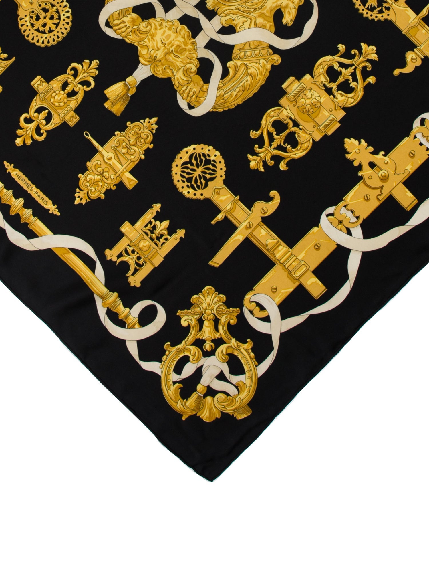 Hermès Ferronnerie Silk Scarf
