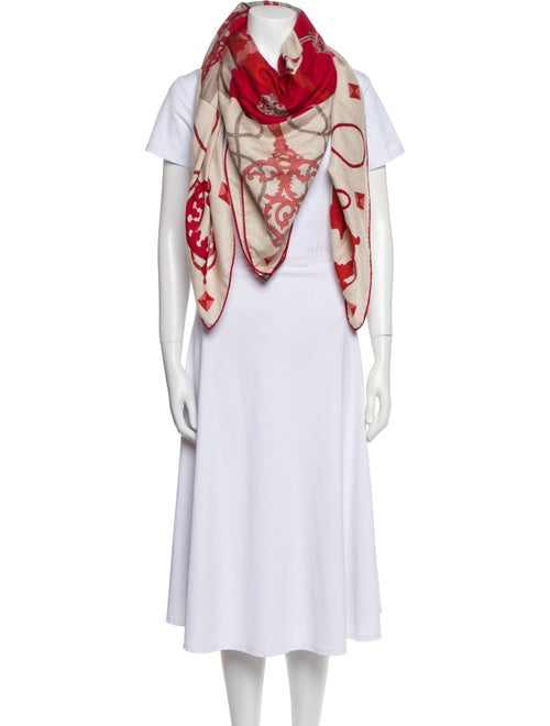 Hermès Tour De Clés Cashmere Shawl