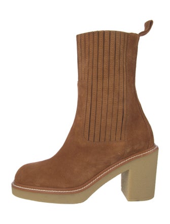 Hermès Donia 70 Suede Boots