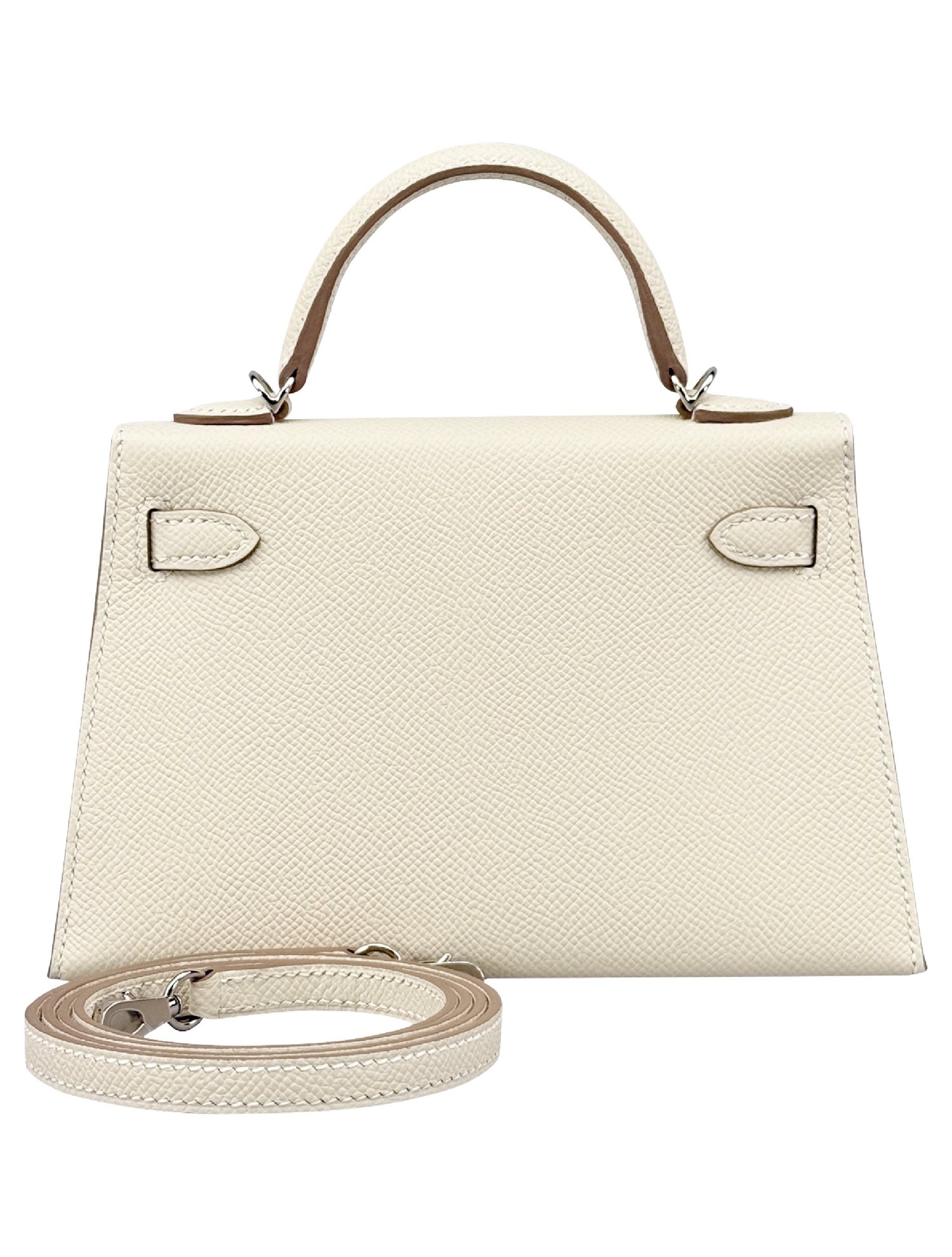 Hermès 2025 Special Order Craie Epsom Leather Mini Kelly 20