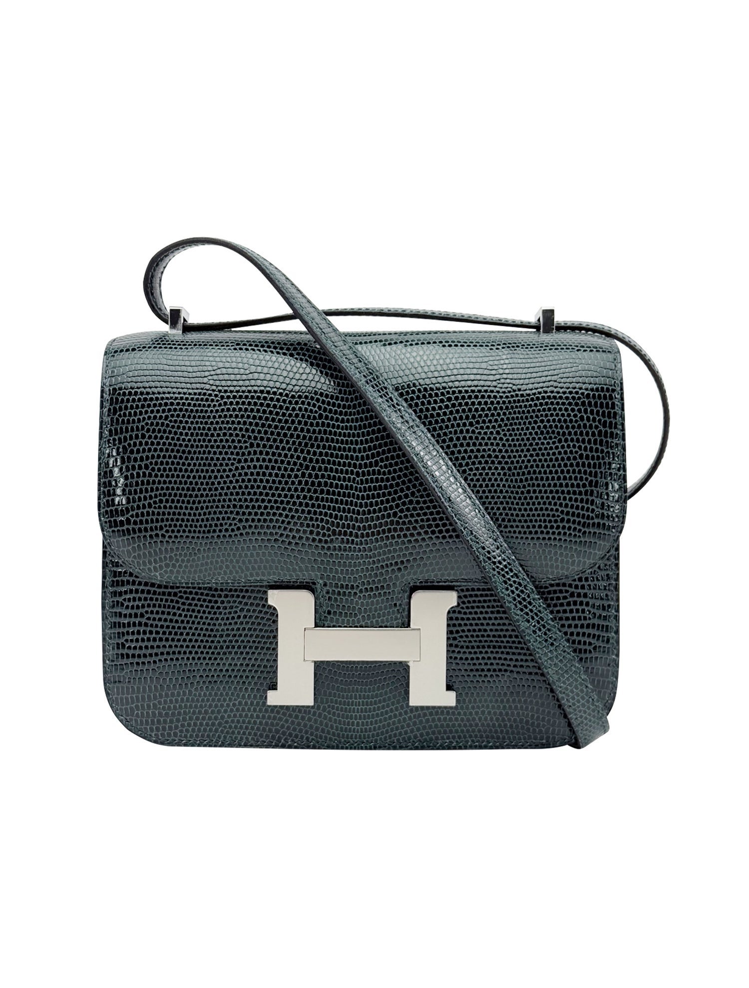 Hermès 2023 Lizard Mini Constance 18