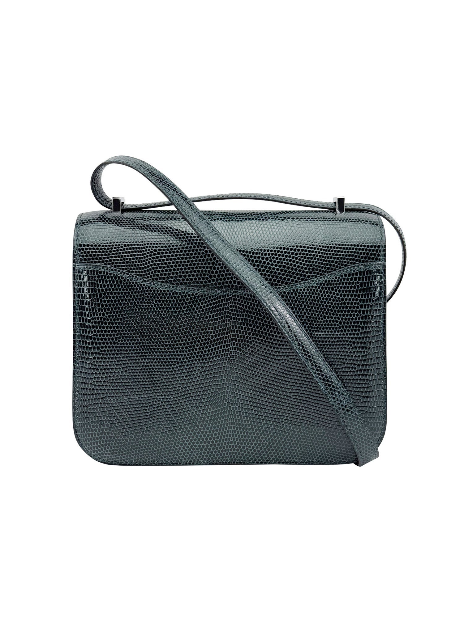 Hermès 2023 Lizard Mini Constance 18