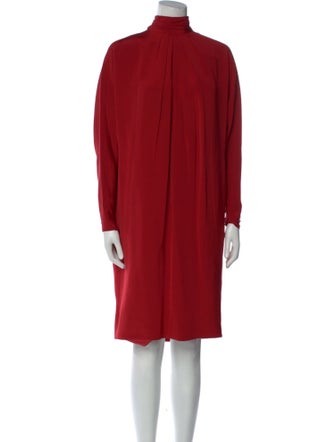Hermès Silk Knee-Length Dress