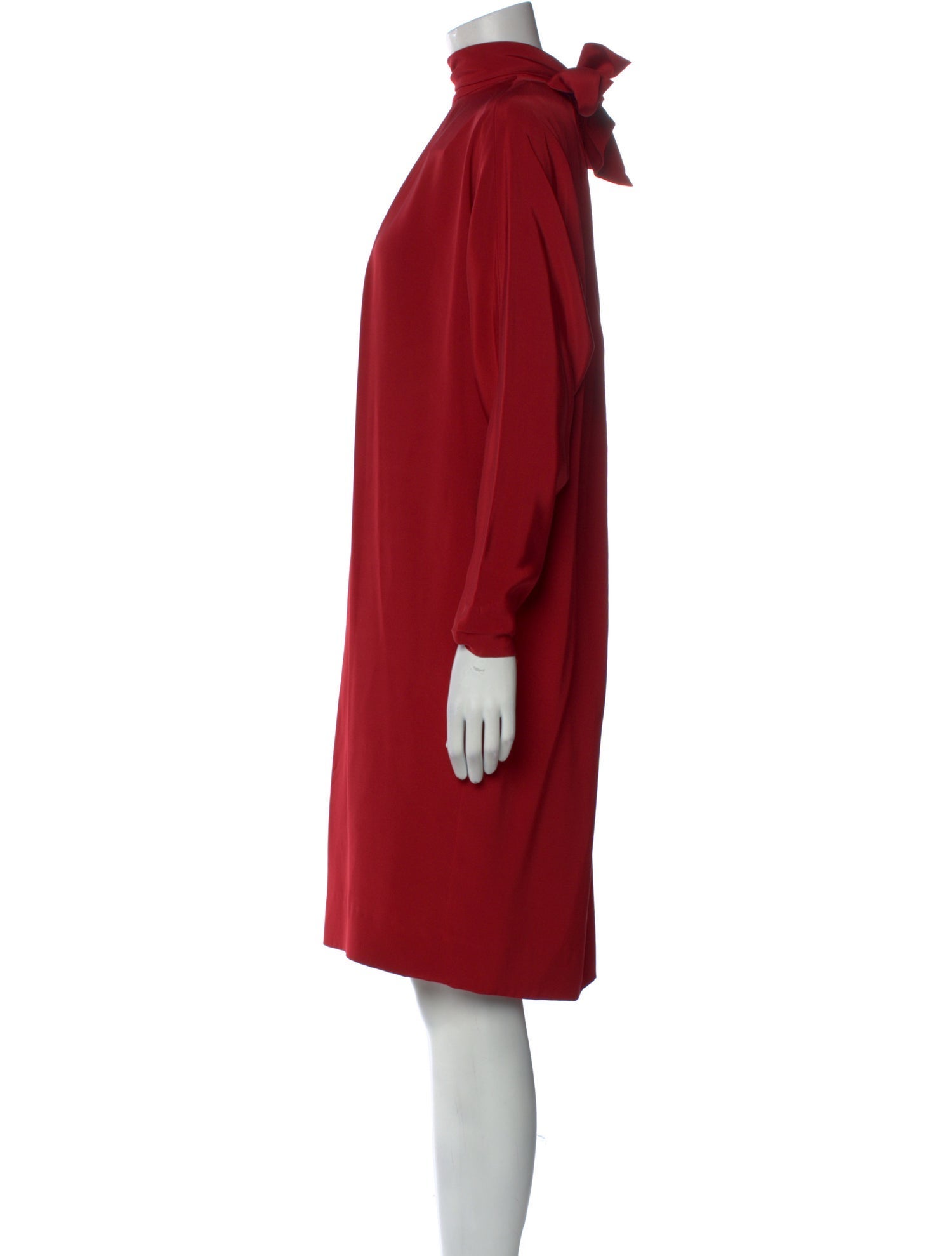 Hermès Silk Knee-Length Dress