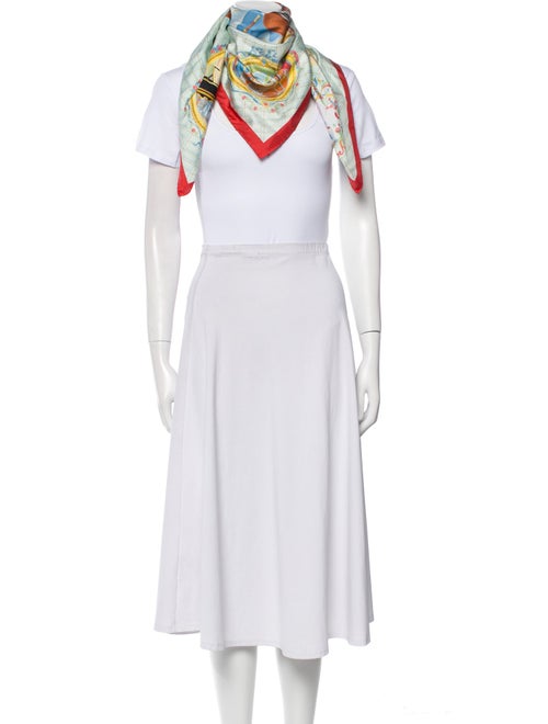 Hermès Hommage a Mozart Silk Scarf