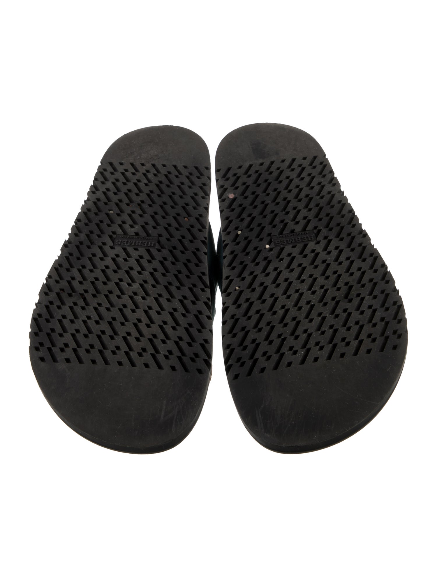 Hermès Extra Suede Slides