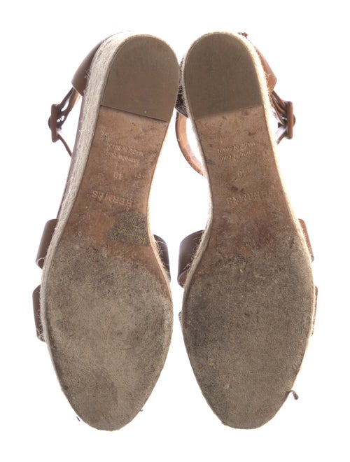 Hermès Elda H Logo Espadrilles