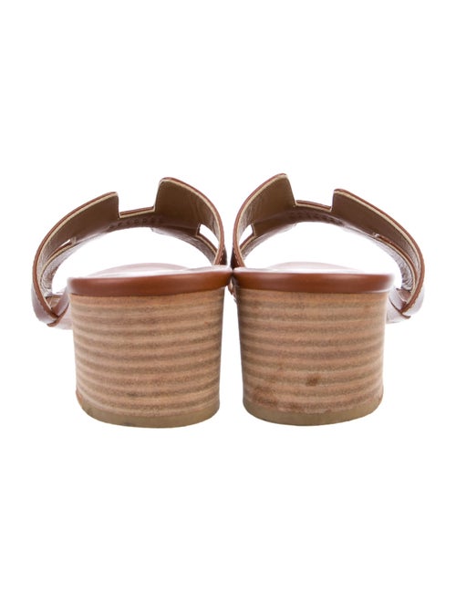 Hermès Oasis Leather Slides