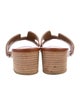 Hermès Oasis Leather Slides