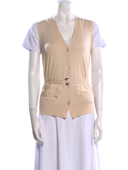 Hermès Cashmere V-Neck Sweater